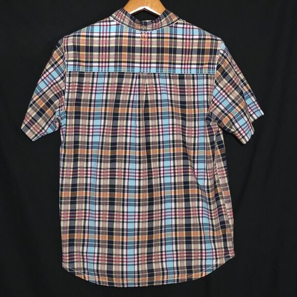 Gramicci Men's 100% Cotton Wood Buttons SS BF Shirt - Multi Plaid - Sz M* - Picture 4 of 5